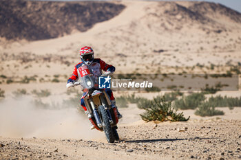 2024-01-09 - 61 PABISKA David (cze), SP Moto Bohemia Racing Team, KTM, Moto, Originals by Motul, action during the Stage 4 of the Dakar 2024 on January 9, 2024 between Al Salamiya and Al-Hofuf, Saudi Arabia - DAKAR 2024 - STAGE 4 - RALLY - MOTORS