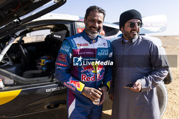 2024-01-09 - AL-ATTIYAH Nasser (qat), Nasser Racing, Prodrive Hunter, FIA Ultimate, FIA W2RC, portrait during the Stage 4 of the Dakar 2024 on January 9, 2024 between Al Salamiya and Al-Hofuf, Saudi Arabia - DAKAR 2024 - STAGE 4 - RALLY - MOTORS