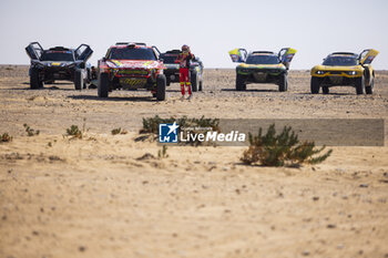 2024-01-09 - 208 PROKOP Martin (cze), CHYTKA Viktor (cze), Orlen Jipocar Team, Ford Raptor, FIA Ultimate, FIA W2RC, action during the Stage 4 of the Dakar 2024 on January 9, 2024 between Al Salamiya and Al-Hofuf, Saudi Arabia - DAKAR 2024 - STAGE 4 - RALLY - MOTORS