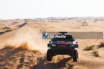 2024-01-10 - 216 QUINTERO Seth (usa), ZENZ Dennis (ger), Toyota Gazoo Racing, Toyota GR DKR Hilux, FIA Ultimate, FIA W2RC, action during the Stage 5 of the Dakar 2024 on January 10, 2024 between Al-Hofuf and Subaytah, Saudi Arabia - DAKAR 2024 - STAGE 5 - RALLY - MOTORS