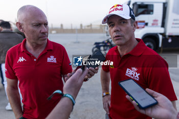 2024-01-13 - LOEB Sébastien (fra), Bahrain Raid Xtreme, Prodrive Hunter, FIA Ultimate, portrait during the rest day of the Dakar 2024 on January 13, 2024 in Riyadh, Saudi Arabia - DAKAR 2024 - REST DAY - RALLY - MOTORS