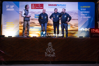 2024-01-13 - 1030 JUVANTENY Jordi (spa), CRIADO Jose Luis (spa), RIBAS Xavier (spa), Jordi Juvanteny, Man, Dakar Future Mission 1000, action during the rest day of the Dakar 2024 on January 13, 2024 in Riyadh, Saudi Arabia - DAKAR 2024 - REST DAY - RALLY - MOTORS