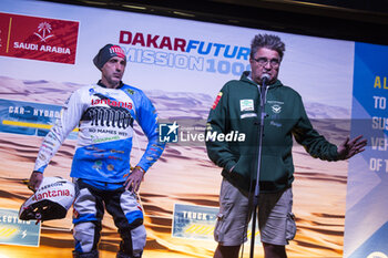2024-01-13 - 1005 PALLAS Francisco Gomes (spa), Green Power Race Team, Zero Motorcycles, Moto, Dakar Future Mission 1000, portrait during the rest day of the Dakar 2024 on January 13, 2024 in Riyadh, Saudi Arabia - DAKAR 2024 - REST DAY - RALLY - MOTORS