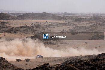 2024-01-14 - 229 BAUD Lionel (fra), BAUD Lucie (fra), Overdrive Racing, Toyota Hilux, FIA Ultimate, FIA W2RC, action during the Stage 7 of the Dakar 2024 on January 14, 2024 between Riyadh and Al Duwadimi, Saudi Arabia - DAKAR 2024 - STAGE 7 - RALLY - MOTORS