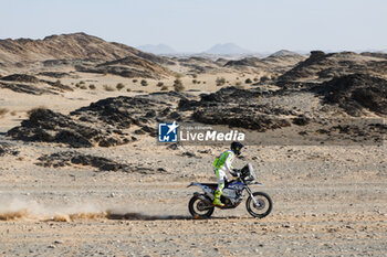 2024-01-14 - 16 DUMONTIER Romain (fra), Team Dumontier Racing, Husqvarna, Moto, FIM W2RC, action during the Stage 7 of the Dakar 2024 on January 14, 2024 between Riyadh and Al Duwadimi, Saudi Arabia - DAKAR 2024 - STAGE 7 - RALLY - MOTORS