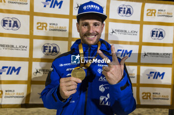 2024-01-14 - GIROUD Alexandre (fra), Yamaha Racing - SMX - Drag'On, Yamaha, Quad, FIM W2RC, portrait during the Stage 7 of the Dakar 2024 on January 14, 2024 between Riyadh and Al Duwadimi, Saudi Arabia - DAKAR 2024 - STAGE 7 - RALLY - MOTORS