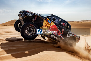 2024-01-15 - 216 QUINTERO Seth (usa), ZENZ Dennis (ger), Toyota Gazoo Racing, Toyota GR DKR Hilux, FIA Ultimate, FIA W2RC, action during the Stage 8 of the Dakar 2024 on January 15, 2024 between Al Duwadimi and Hail, Saudi Arabia - DAKAR 2024 - STAGE 8 - RALLY - MOTORS
