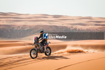 2024-01-15 - 97 PUGA Juan (ecu), JP1 Kews Dakar Rally Team, KTM, Moto, Originals by Motul, action during the Stage 8 of the Dakar 2024 on January 15, 2024 between Al Duwadimi and Hail, Saudi Arabia - DAKAR 2024 - STAGE 8 - RALLY - MOTORS