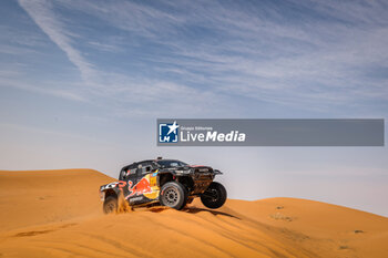 2024-01-15 - 216 QUINTERO Seth (usa), ZENZ Dennis (ger), Toyota Gazoo Racing, Toyota GR DKR Hilux, FIA Ultimate, FIA W2RC, action during the Stage 8 of the Dakar 2024 on January 15, 2024 between Al Duwadimi and Hail, Saudi Arabia - DAKAR 2024 - STAGE 8 - RALLY - MOTORS