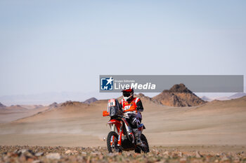 2024-01-16 - 28 DOVEZE Mathieu (fra), BAS World KTM Racing Team, KTM, Moto, FIM W2RC, action during the Stage 9 of the Dakar 2024 on January 16, 2024 between Hail and Al Ula, Saudi Arabia - DAKAR 2024 - STAGE 9 - RALLY - MOTORS