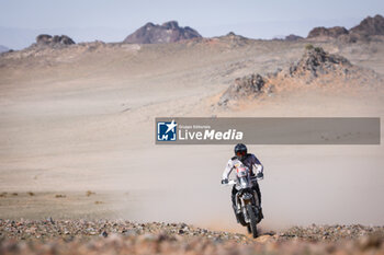 2024-01-16 - 106 BAS Jérôme (fra), Team Universale Ride, KTM during the Stage 9 of the Dakar 2024 on January 16, 2024 between Hail and Al Ula, Saudi Arabia - DAKAR 2024 - STAGE 9 - RALLY - MOTORS