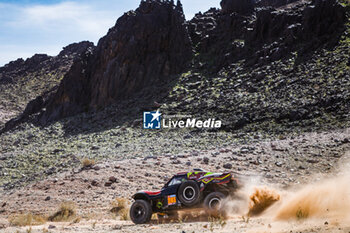2024-01-16 - 241 CECCALDI Jean-Luc (fra), GAIDELLA Thomas (fra), JLC Racing, MD Optimus, FIA Ultimate, FIA W2RC, action during the Stage 9 of the Dakar 2024 on January 16, 2024 between Hail and Al Ula, Saudi Arabia - DAKAR 2024 - STAGE 9 - RALLY - MOTORS