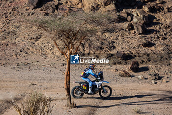 2024-01-17 - 01 BENAVIDES LUCIANO (arg), Husqvarna Factory Racing, Husqvarna, Moto, action during the Stage 10 of the Dakar 2024 on January 17, 2024 around Al Ula, Saudi Arabia - DAKAR 2024 - STAGE 10 - RALLY - MOTORS