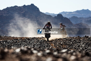 2024-01-17 - 106 BAS Jérôme (fra), Team Universale Ride, KTM during the Stage 10 of the Dakar 2024 on January 17, 2024 around Al Ula, Saudi Arabia - DAKAR 2024 - STAGE 10 - RALLY - MOTORS