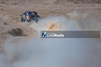 2024-01-17 - 211 CHICHERIT Guerlain (fra), WINOCQ Alex (fra), Overdrive Racing, Toyota Hilux, FIA Ultimate, FIA W2RC, action during the Stage 10 of the Dakar 2024 on January 17, 2024 around Al Ula, Saudi Arabia - DAKAR 2024 - STAGE 10 - RALLY - MOTORS