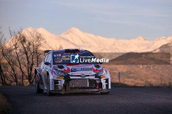 2024-01-24 - Stephane Lefebvre Andy Malfoy,Toyota Gr Yaris Rally2 In Shakedown During Fia World Rally Championship Wrc Rallye Automobile Monte-Carlo 2024 24 January Gap France - FIA WORLD RALLY CHAMPIONSHIP WRC RALLYE AUTOMOBILE MONTE-CARLO 2024  - RALLY - MOTORS