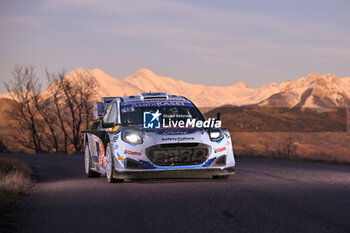 2024-01-24 - The Driver Gregoire Munster And Louis Louka Of Team M-Sport Ford World Rally Team Ford Puma Rally1 Hybrid ,In Shakedown During Fia World Rally Championship Wrc Rallye Automobile Monte-Carlo 2024 24 January Gap France - FIA WORLD RALLY CHAMPIONSHIP WRC RALLYE AUTOMOBILE MONTE-CARLO 2024  - RALLY - MOTORS