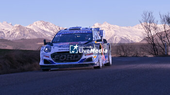 2024-01-24 - The Driver Gregoire Munster And Louis Louka Of Team M-Sport Ford World Rally Team Ford Puma Rally1 Hybrid,In Shakedown During Fia World Rally Championship Wrc Rallye Automobile Monte-Carlo 2024 24 January Gap France - FIA WORLD RALLY CHAMPIONSHIP WRC RALLYE AUTOMOBILE MONTE-CARLO 2024  - RALLY - MOTORS