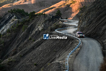2024-01-27 - The Driver Andreas Mikkelsen and Torstein Eriksen Of Team Hyundai Shell Mobis World Rally Team,Hyundaii20 N Rally1 Hybrid, They Face Two Of Race,During Fia World Rally Championship Wrc Rallye Automobile Monte-Carlo 2024 27 January Gap , France - FIA WORLD RALLY CHAMPIONSHIP WRC RALLYE AUTOMOBILE MONTE-CARLO 2024 27  - RALLY - MOTORS