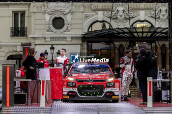 2024-01-25 - GRYAZIN Nikolay, Citroen C3 Rally2, portrait during the Rallye Automobile Monte Carlo 2024, 1st round of the 2024 WRC World Rally Car Championship, from January 25 to 28, 2024 at Monte Carlo, Monaco - AUTO - WRC - RALLYE AUTOMOBILE MONTE-CARLO 2024 - RALLY - MOTORS
