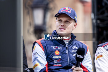 2024-01-25 - TANAK Ott, Hyundai I20 Rally1, portrait during the Rallye Automobile Monte Carlo 2024, 1st round of the 2024 WRC World Rally Car Championship, from January 25 to 28, 2024 at Monte Carlo, Monaco - AUTO - WRC - RALLYE AUTOMOBILE MONTE-CARLO 2024 - RALLY - MOTORS