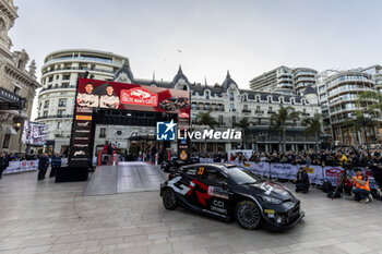 2024-01-25 - 33 EVANS Elfyn, MARTIN Scott, Toyota GR Yaris Rally1, action during the Rallye Automobile Monte Carlo 2024, 1st round of the 2024 WRC World Rally Car Championship, from January 25 to 28, 2024 at Monte Carlo, Monaco - AUTO - WRC - RALLYE AUTOMOBILE MONTE-CARLO 2024 - RALLY - MOTORS