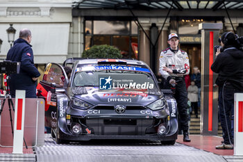 2024-01-25 - EVANS Elfyn, Toyota GR Yaris Rally1, portrait during the Rallye Automobile Monte Carlo 2024, 1st round of the 2024 WRC World Rally Car Championship, from January 25 to 28, 2024 at Monte Carlo, Monaco - AUTO - WRC - RALLYE AUTOMOBILE MONTE-CARLO 2024 - RALLY - MOTORS