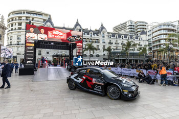 2024-01-25 - 17 OGIER Sebastien, LANDAIS Vincent, Toyota GR Yaris Rally1, action during the Rallye Automobile Monte Carlo 2024, 1st round of the 2024 WRC World Rally Car Championship, from January 25 to 28, 2024 at Monte Carlo, Monaco - AUTO - WRC - RALLYE AUTOMOBILE MONTE-CARLO 2024 - RALLY - MOTORS