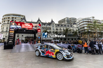 2024-01-25 - 13 MUNSTER Gregoire, LOUKA Louis, Ford Puma Rally1, action during the Rallye Automobile Monte Carlo 2024, 1st round of the 2024 WRC World Rally Car Championship, from January 25 to 28, 2024 at Monte Carlo, Monaco - AUTO - WRC - RALLYE AUTOMOBILE MONTE-CARLO 2024 - RALLY - MOTORS