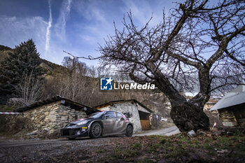 2024-01-26 - 17 OGIER Sebastien, LANDAIS Vincent, Toyota GR Yaris Rally1, action during the Rallye Automobile Monte Carlo 2024, 1st round of the 2024 WRC World Rally Car Championship, from January 25 to 28, 2024 at Monte Carlo, Monaco - AUTO - WRC - RALLYE AUTOMOBILE MONTE-CARLO 2024 - RALLY - MOTORS