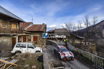 2024-01-26 - 09 MIKKELSEN Andreas, ERIKSEN Torstein, Hyundai I20 Rally1, action during the Rallye Automobile Monte Carlo 2024, 1st round of the 2024 WRC World Rally Car Championship, from January 25 to 28, 2024 at Monte Carlo, Monaco - AUTO - WRC - RALLYE AUTOMOBILE MONTE-CARLO 2024 - RALLY - MOTORS
