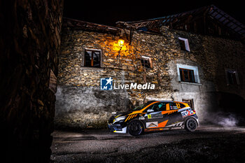 2024-01-26 - 82 BIAGETTI Lucas, BIAGETTI Loan, Renault Clio Rally5, action during the Rallye Automobile Monte Carlo 2024, 1st round of the 2024 WRC World Rally Car Championship, from January 25 to 28, 2024 at Monte Carlo, Monaco - AUTO - WRC - RALLYE AUTOMOBILE MONTE-CARLO 2024 - RALLY - MOTORS