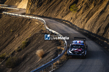 2024-01-27 - 17 OGIER Sebastien, LANDAIS Vincent, Toyota GR Yaris Rally1, action during the Rallye Automobile Monte Carlo 2024, 1st round of the 2024 WRC World Rally Car Championship, from January 25 to 28, 2024 at Monte Carlo, Monaco - AUTO - WRC - RALLYE AUTOMOBILE MONTE-CARLO 2024 - RALLY - MOTORS