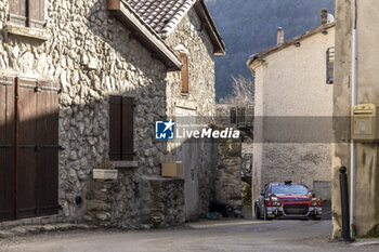 2024-01-27 - 20 ROSSEL Yohan, DUNAND Arnaud, Citroen C3 Rally2, action during the Rallye Automobile Monte Carlo 2024, 1st round of the 2024 WRC World Rally Car Championship, from January 25 to 28, 2024 at Monte Carlo, Monaco - AUTO - WRC - RALLYE AUTOMOBILE MONTE-CARLO 2024 - RALLY - MOTORS