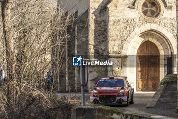 2024-01-27 - 21 Gryazin Nikolay, ALEKSANDROV Konstantin, Citroen C3 Rally2, action during the Rallye Automobile Monte Carlo 2024, 1st round of the 2024 WRC World Rally Car Championship, from January 25 to 28, 2024 at Monte Carlo, Monaco - AUTO - WRC - RALLYE AUTOMOBILE MONTE-CARLO 2024 - RALLY - MOTORS