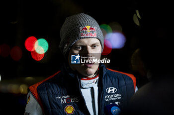 2024-01-27 - TANAK Ott, Hyundai I20 Rally1, portrait during the Rallye Automobile Monte Carlo 2024, 1st round of the 2024 WRC World Rally Car Championship, from January 25 to 28, 2024 at Monte Carlo, Monaco - AUTO - WRC - RALLYE AUTOMOBILE MONTE-CARLO 2024 - RALLY - MOTORS