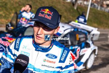 2024-01-27 - FOURMAUX Adrien, CORIA Alexandre, Ford Puma Rally1, portrait during the Rallye Automobile Monte Carlo 2024, 1st round of the 2024 WRC World Rally Car Championship, from January 25 to 28, 2024 at Monte Carlo, Monaco - AUTO - WRC - RALLYE AUTOMOBILE MONTE-CARLO 2024 - RALLY - MOTORS