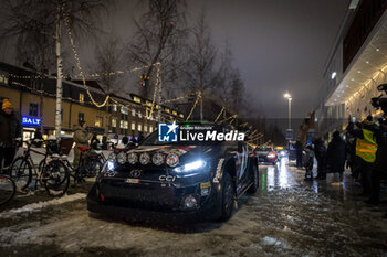 2024-02-14 - 33 EVANS Elfyn, MARTIN Scott, Toyota GR Yaris Rally1, action during the Rally Sweden 2024, 2nd round of the 2024 WRC World Rally Car Championship, from February 15 to 18, 2024 at Umea, Sweden - AUTO - WRC - RALLY SWEDEN 2024 - RALLY - MOTORS