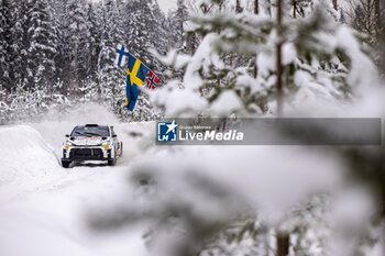 2024-02-15 - 35 KOGURE Hikaru, LUHTINEN Topi, Toyota Yaris Rally2, action during the Rally Sweden 2024, 2nd round of the 2024 WRC World Rally Car Championship, from February 15 to 18, 2024 at Umea, Sweden - AUTO - WRC - RALLY SWEDEN 2024 - RALLY - MOTORS