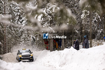 2024-02-15 - 46 Norbert MAIOR, Francesca MAIOR, Ford Fiesta Rally3, action during the Rally Sweden 2024, 2nd round of the 2024 WRC World Rally Car Championship, from February 15 to 18, 2024 at Umea, Sweden - AUTO - WRC - RALLY SWEDEN 2024 - RALLY - MOTORS