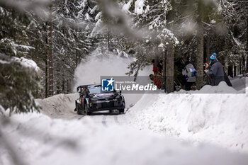 2024-02-15 - 18 KATSUTA Takamoto, JOHNSTON Aaron, Toyota GR Yaris Rally1, action during the Rally Sweden 2024, 2nd round of the 2024 WRC World Rally Car Championship, from February 15 to 18, 2024 at Umea, Sweden - AUTO - WRC - RALLY SWEDEN 2024 - RALLY - MOTORS