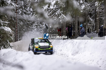 2024-02-15 - 49 Eamonn KELLY, Conor MOHAN, Ford Fiesta Rally3, action during the Rally Sweden 2024, 2nd round of the 2024 WRC World Rally Car Championship, from February 15 to 18, 2024 at Umea, Sweden - AUTO - WRC - RALLY SWEDEN 2024 - RALLY - MOTORS