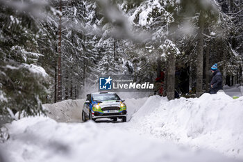 2024-02-15 - 43 CERNY Jan, KRAJCA Ondrej, Ford Fiesta Rally3, action during the Rally Sweden 2024, 2nd round of the 2024 WRC World Rally Car Championship, from February 15 to 18, 2024 at Umea, Sweden - AUTO - WRC - RALLY SWEDEN 2024 - RALLY - MOTORS
