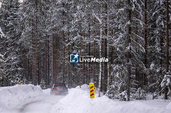 2024-02-15 - 61 José CAPARÓ, Esther GUTIÉRREZ, Fiesta Rally3, action during the Rally Sweden 2024, 2nd round of the 2024 WRC World Rally Car Championship, from February 15 to 18, 2024 at Umea, Sweden - AUTO - WRC - RALLY SWEDEN 2024 - RALLY - MOTORS