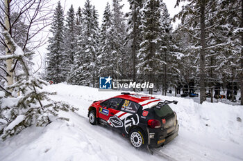 2024-02-15 - 20 Gryazin Nikolay, ALEKSANDROV Konstantin, Citroen C3 Rally2, action during the Rally Sweden 2024, 2nd round of the 2024 WRC World Rally Car Championship, from February 15 to 18, 2024 at Umea, Sweden - AUTO - WRC - RALLY SWEDEN 2024 - RALLY - MOTORS