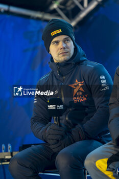 2024-02-15 - Romet JÜRGENSON, Ford Fiesta Rally3, portrait during the Rally Sweden 2024, 2nd round of the 2024 WRC World Rally Car Championship, from February 15 to 18, 2024 at Umea, Sweden - AUTO - WRC - RALLY SWEDEN 2024 - RALLY - MOTORS