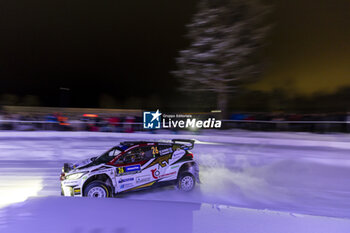 2024-02-15 - 26 HEIKKILÄ Mikko, TEMONEN Kristian, Toyota Yaris Rally2, action during the Rally Sweden 2024, 2nd round of the 2024 WRC World Rally Car Championship, from February 15 to 18, 2024 at Umea, Sweden - AUTO - WRC - RALLY SWEDEN 2024 - RALLY - MOTORS
