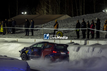2024-02-15 - 55 Taylor GILL, Daniel BRKIC, Ford Fiesta Rally3, action during the Rally Sweden 2024, 2nd round of the 2024 WRC World Rally Car Championship, from February 15 to 18, 2024 at Umea, Sweden - AUTO - WRC - RALLY SWEDEN 2024 - RALLY - MOTORS