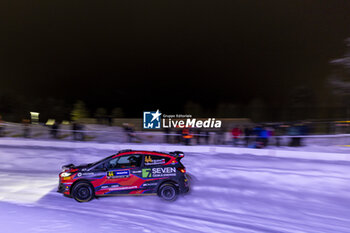 2024-02-15 - 44 KOHN Filip, WOODBURN Tom, Ford Fiesta Rally3, action during the Rally Sweden 2024, 2nd round of the 2024 WRC World Rally Car Championship, from February 15 to 18, 2024 at Umea, Sweden - AUTO - WRC - RALLY SWEDEN 2024 - RALLY - MOTORS