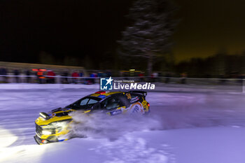 2024-02-15 - 50 Jakub MATULKA, Daniel DYMURSKI, Ford Fiesta Rally3, action during the Rally Sweden 2024, 2nd round of the 2024 WRC World Rally Car Championship, from February 15 to 18, 2024 at Umea, Sweden - AUTO - WRC - RALLY SWEDEN 2024 - RALLY - MOTORS